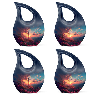 Cross Theme 3 Inch Keepsake Pack of 4