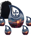 Cross Drop Urn: Affordable Cremation Urn For Human Ashes Remains