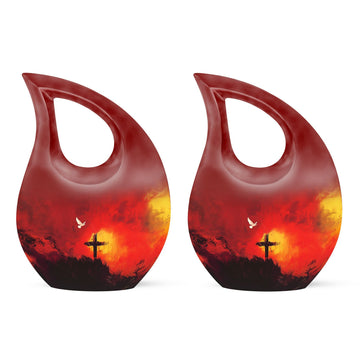 Small Urn Set of 2 -3