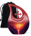 Affordable Cross Urn - A Timeless Memorial Tribute