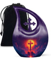 Cross Drop Urn: Affordable Cremation Urn For Human Ashes Remains