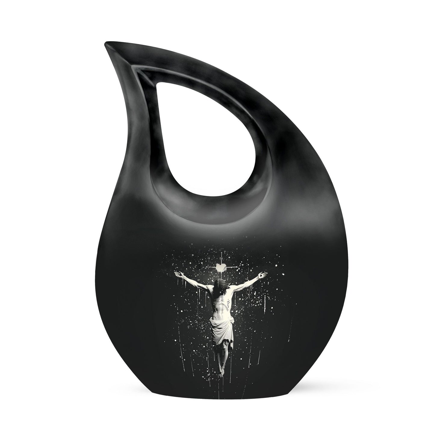 10-inch Cross Drop Mini Urn