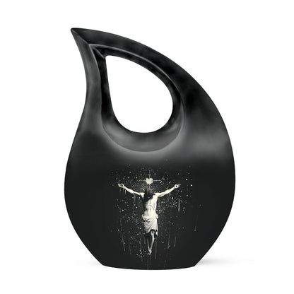 10-inch Cross Drop Mini Urn