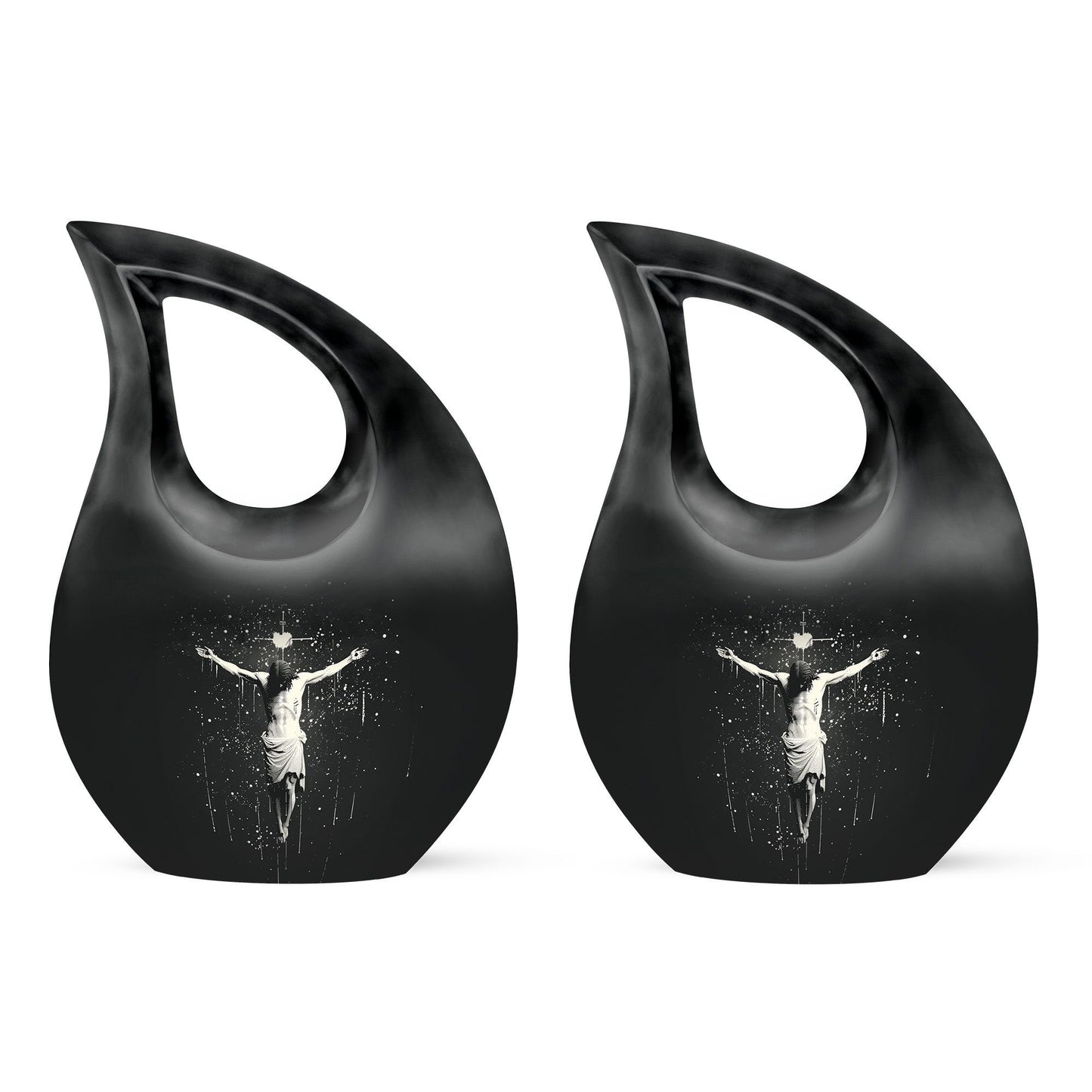10-inch Cross Drop Mini Urn
