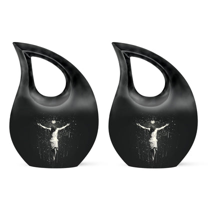 10-inch Cross Drop Mini Urn