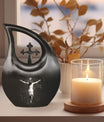 10-inch Cross Drop Mini Urn