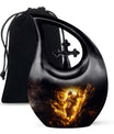 Cross Drop Urn: Affordable Cremation Urn For Human Ashes Remains