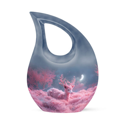 Affordable 10-inch Deer Urn