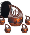 Deer Cremation Urn : Memorial Cremation Urn For Human Ashes
