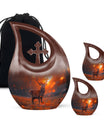 Deer Cremation Urn : Memorial Cremation Urn For Human Ashes