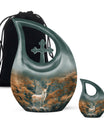 Deer Cremation Urn : Personalized Container For Human  Ashes