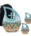 Deer Family Theme Large Urn With 2 Keepsake Urn