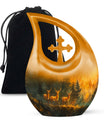Deer Cremation Urn - Small Cremation Urn For Human ashes