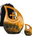 Deer Cremation Urn - Small Cremation Urn For Human ashes