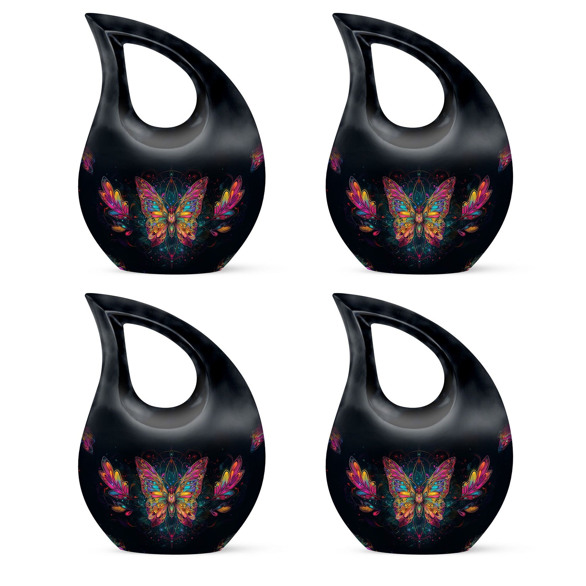 Butterfly Theme 3 Inch Keepsake Pack of 4