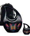 Butterfly Theme Large Urn With 1 Keepsake Urn