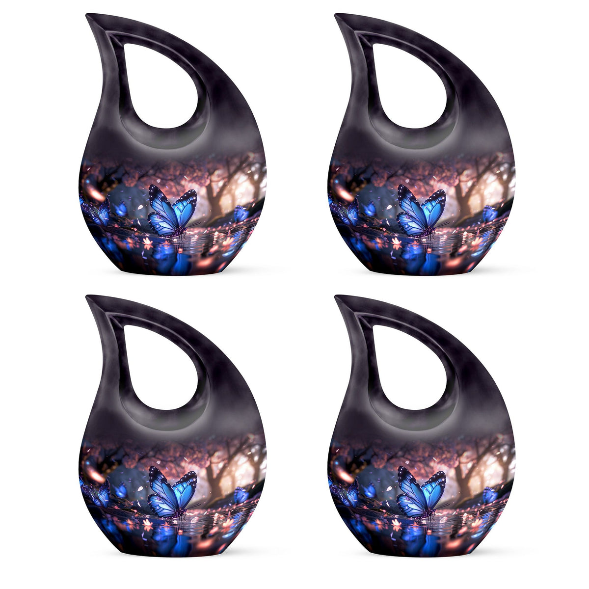 Butterfly Theme 3 Inch Keepsake Pack of 4