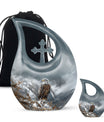 Eagle Theme Large Urn With 1 Keepsake Urn