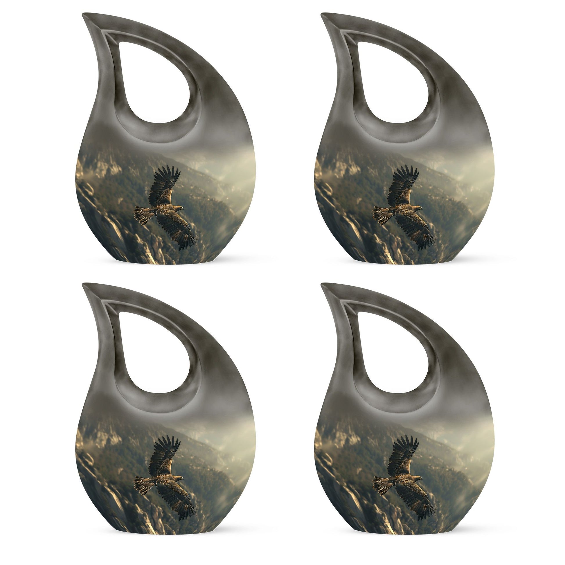 Eagle Theme 3 Inch Keepsake Pack of 4