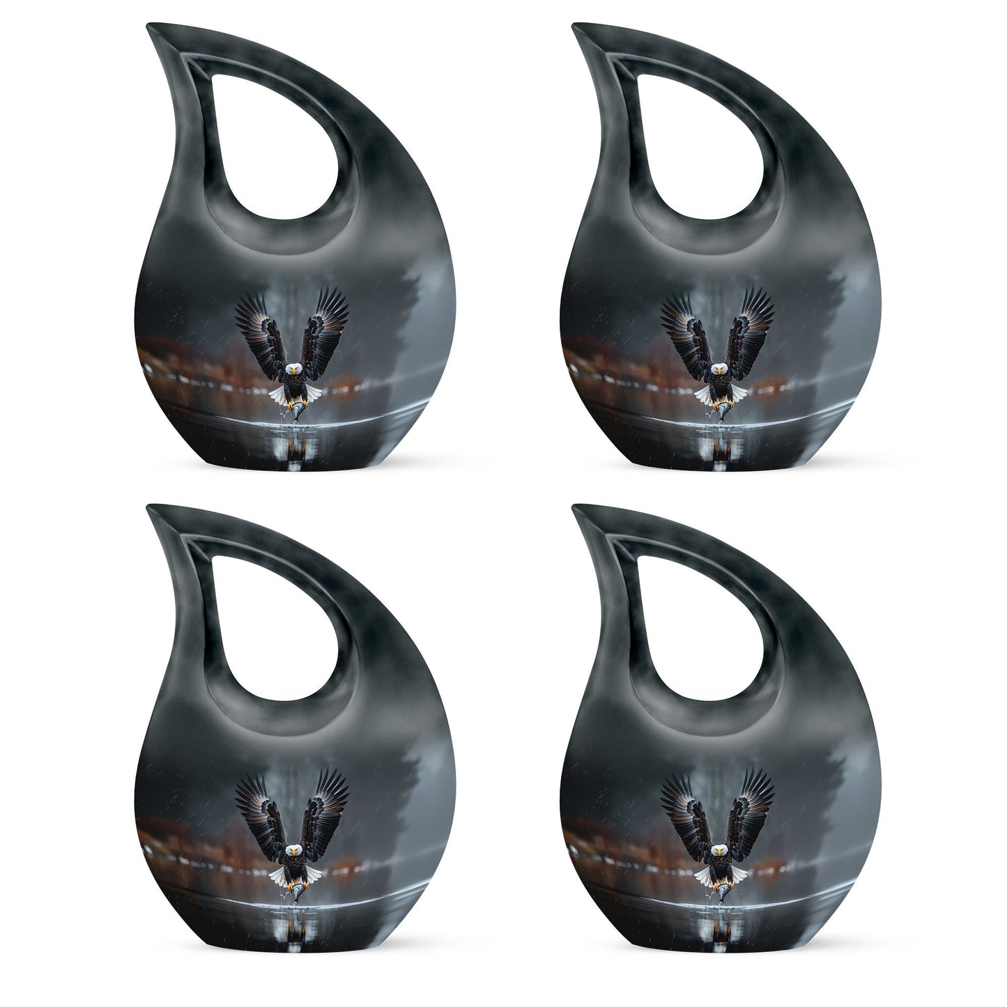 Eagle Theme 3 Inch Keepsake Pack of 4