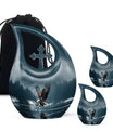 Eagle Theme Large Urn With 2 Keepsake Urn