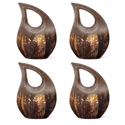 Owl Theme 3 Inch Keepsake Pack of 4