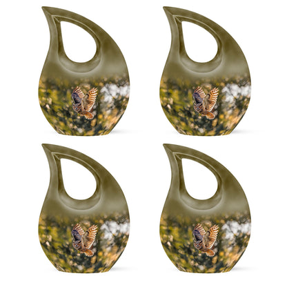 Owl Theme 3 Inch Keepsake Pack of 4