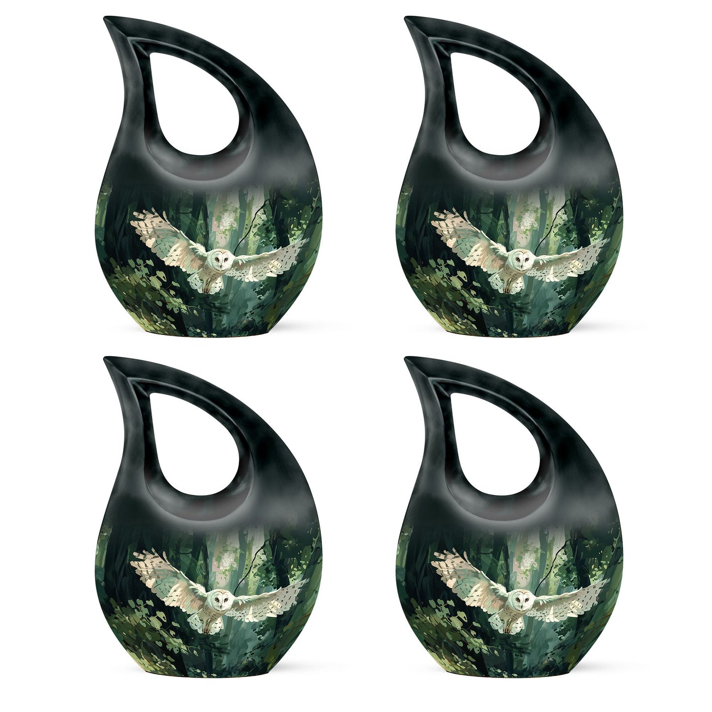 Owl Theme 3 Inch Keepsake Pack of 4