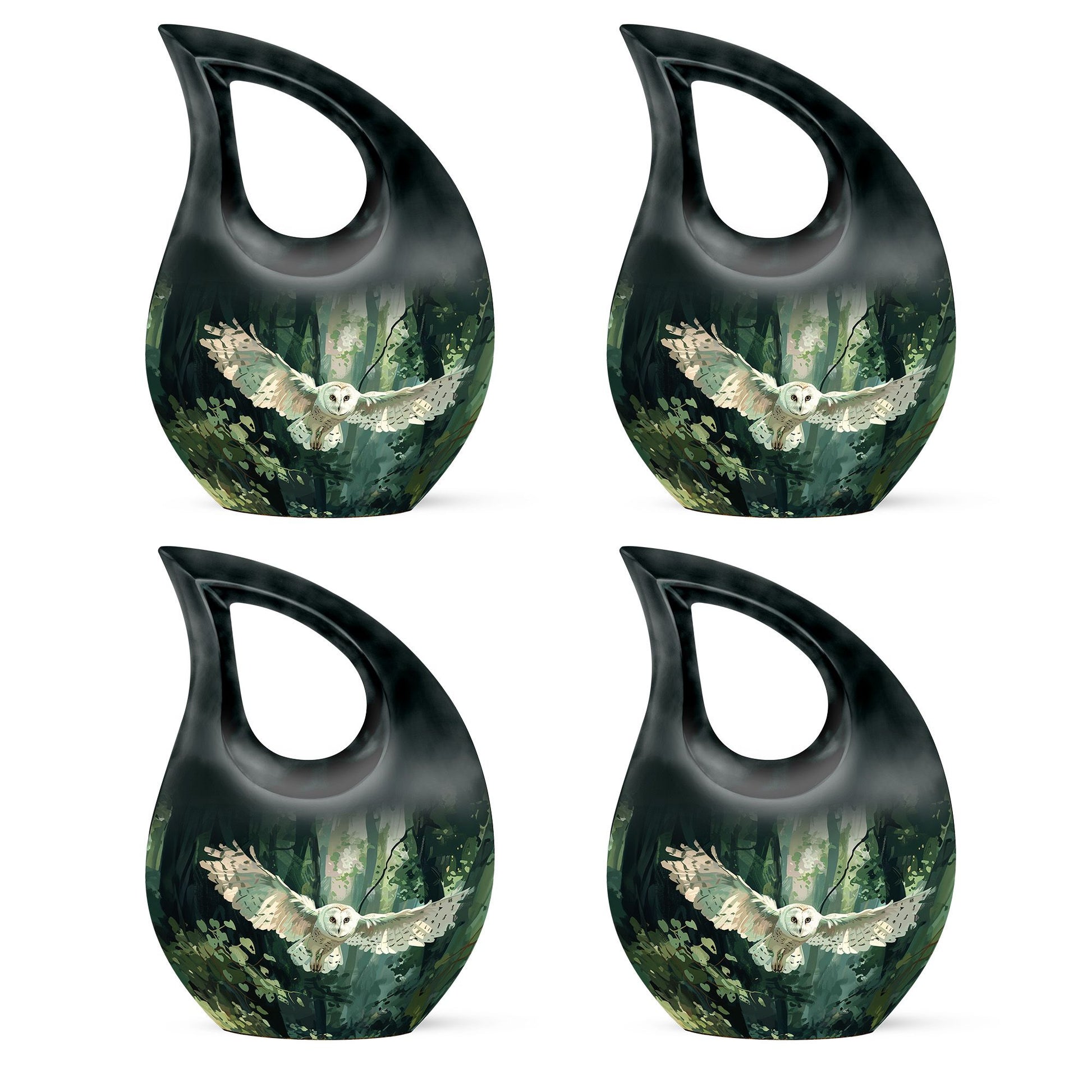 Owl Theme 3 Inch Keepsake Pack of 4