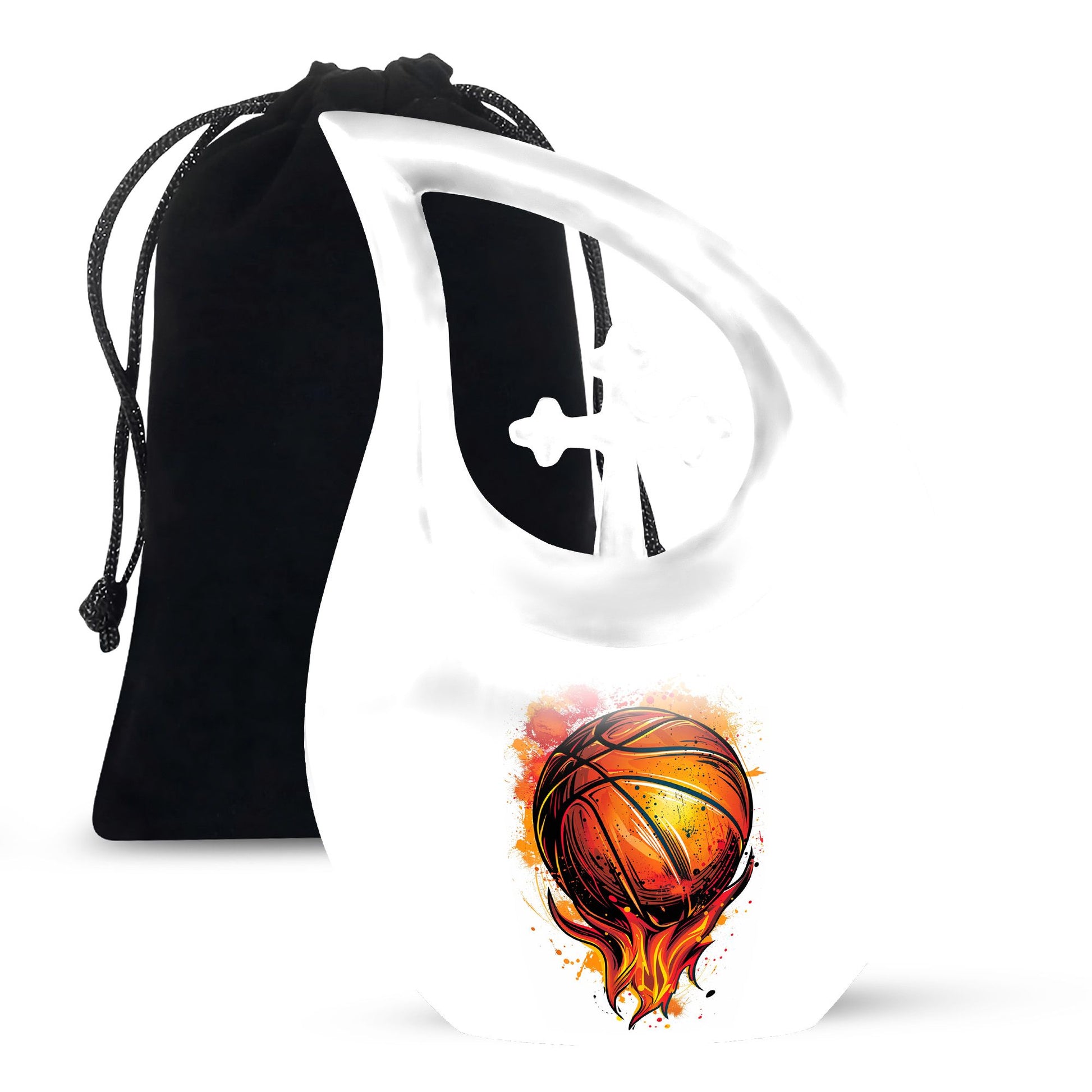 Basketball Theme Large Urn 10 Inch