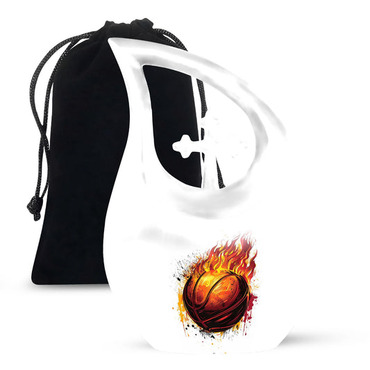 Cross drop designed Basketball urn 