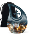 Basketball Memorial Urn: Small Urn For Cremation ashes