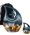 Basketball Memorial Urn: Small Urn For Cremation ashes