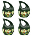 Deer themed Cross Drop design Large Urn 