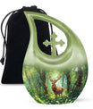 Deer Cremation Urn :Cremation Urn For Human Ashes