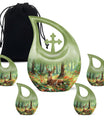 Deer Cremation Urn : Small Cremation Urn For Human Ashes