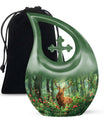 Deer Cremation Urn : Memorial Cremation Urn For Human Ashes