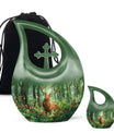 Deer Cremation Urn : Memorial Cremation Urn For Human Ashes