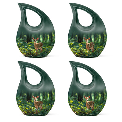 Deer Theme 3 Inch Keepsake Pack of 4