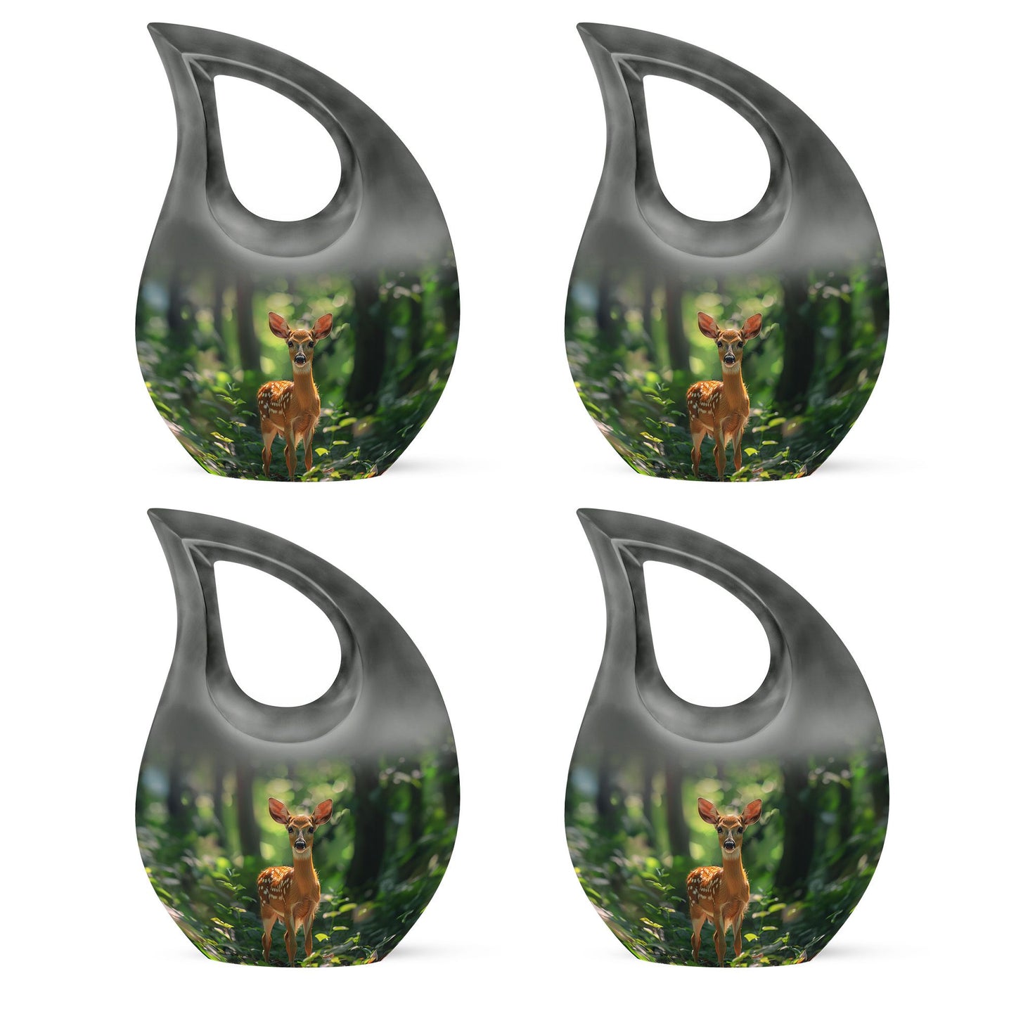 Deer Theme 3 Inch Keepsake Pack of 4