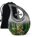 Deer Theme Large Urn 10 Inch