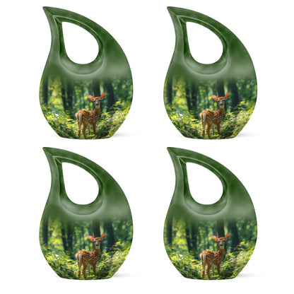 Deer Theme 3 Inch Keepsake Pack of 4