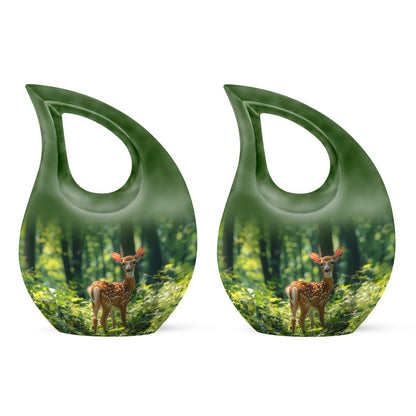 Deer Theme 3 Inch Keepsake Pack of 2