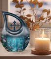 Fish Urn, Cross Drop designed Memorial Urn For Ashes