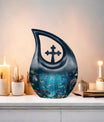 Fish Urn, Cross Drop designed Memorial Urn For Ashes