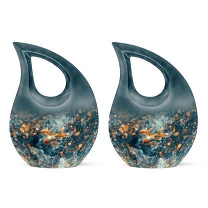 10-inch aluminium large Burial Urn