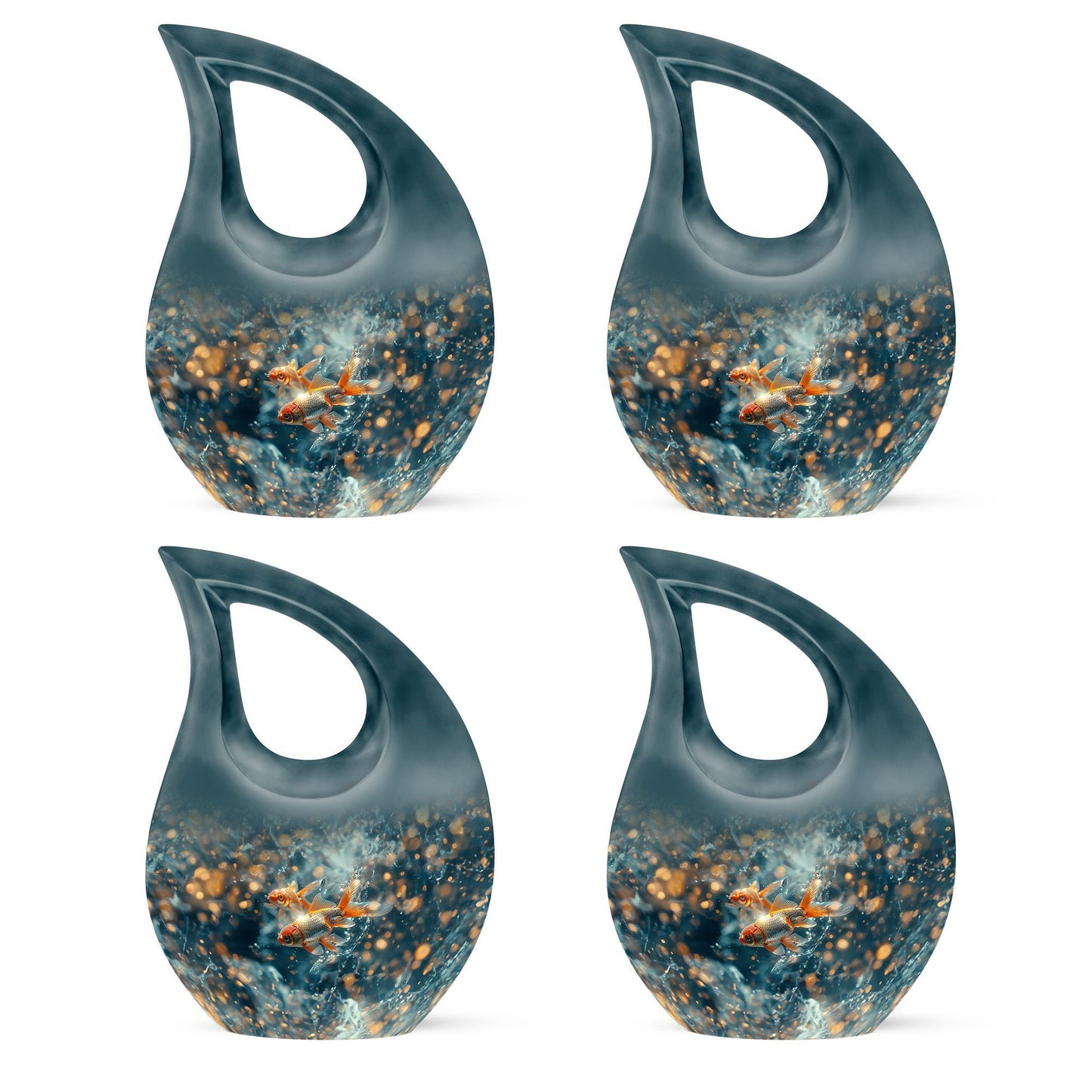 10-inch aluminium large Burial Urn