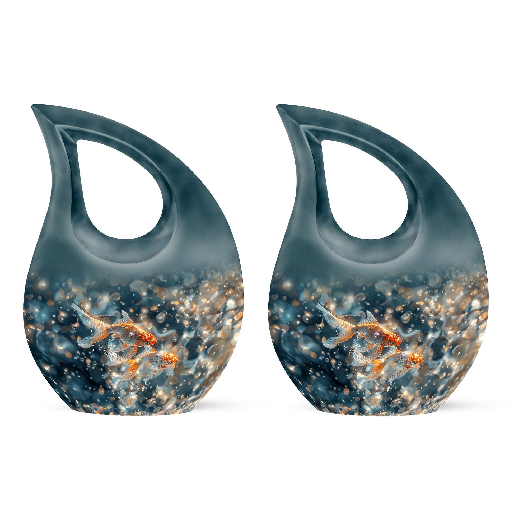 Fish Theme 3 Inch Keepsake Pack of 2