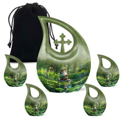 Personalized Fish Cremation Urn for Pet Ashes - 10-inch, 200 cu in - Yatskia