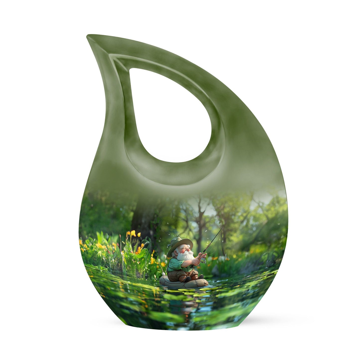 10-inch Fishing Urn
